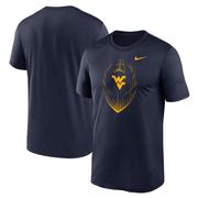 West Virginia Nike Legend Football Icon Tee